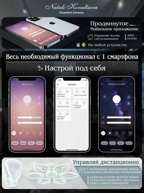 Потолочная люстра Natali Kovaltseva COBRA LED LAMPS 81121/6C в Южноуральске - yuzhnouralsk.ok-mebel.com | фото 7