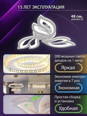 Потолочная люстра Natali Kovaltseva  LED LAMPS 81426 в Южноуральске - yuzhnouralsk.ok-mebel.com | фото 5