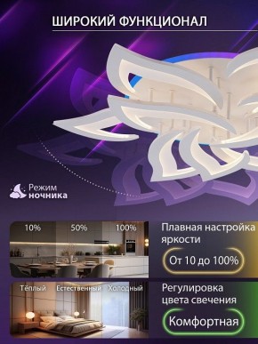 Потолочная люстра Natali Kovaltseva OLIMP LED LAMPS 81435 в Южноуральске - yuzhnouralsk.ok-mebel.com | фото 6