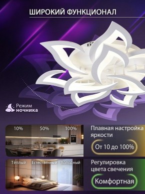 Потолочная люстра Natali Kovaltseva OLIMP LED SMART 84005 в Южноуральске - yuzhnouralsk.ok-mebel.com | фото 6