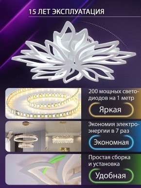 Потолочная люстра Natali Kovaltseva RIF LED LAMPS 81118/6C в Южноуральске - yuzhnouralsk.ok-mebel.com | фото 5