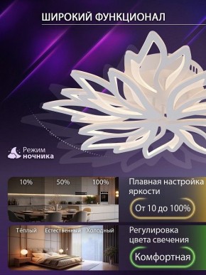 Потолочная люстра Natali Kovaltseva RIF LED LAMPS 81118/6C в Южноуральске - yuzhnouralsk.ok-mebel.com | фото 6