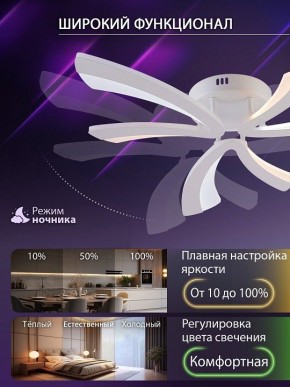 Потолочная люстра Natali Kovaltseva VIO LED LAMPS 81453 в Южноуральске - yuzhnouralsk.ok-mebel.com | фото 6