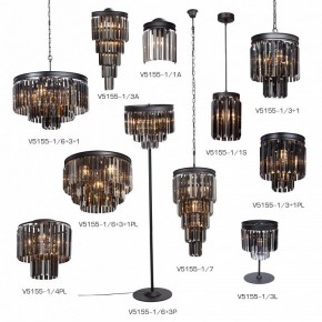 Потолочная люстра Vitaluce V5155 V5155-1/4PL в Южноуральске - yuzhnouralsk.ok-mebel.com | фото 5