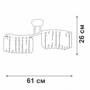Потолочная люстра Vitaluce V5884 V5884-0/4PL в Южноуральске - yuzhnouralsk.ok-mebel.com | фото 4