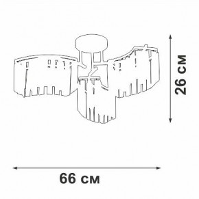 Потолочная люстра Vitaluce V5884 V5884-0/6PL в Южноуральске - yuzhnouralsk.ok-mebel.com | фото 3