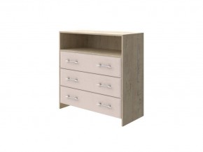 PROxSON Комод Varna (ЛДСП Бунратти+ткань Бунратти/Ultra Суфле) 90x40 в Южноуральске - yuzhnouralsk.ok-mebel.com | фото