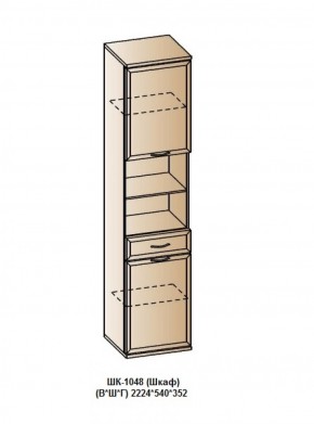 ШК-1048 (Шкаф) в Южноуральске - yuzhnouralsk.ok-mebel.com | фото