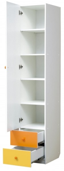 Шкаф 1-но дверный с ящиками Радуга (400) в Южноуральске - yuzhnouralsk.ok-mebel.com | фото 2