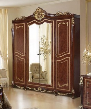 Шкаф 4-х дверный с зеркалами (19.144) Джоконда в Южноуральске - yuzhnouralsk.ok-mebel.com | фото