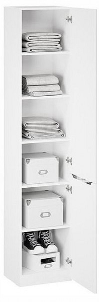 Шкаф для белья Глосс СМ-319.07.012 в Южноуральске - yuzhnouralsk.ok-mebel.com | фото 3