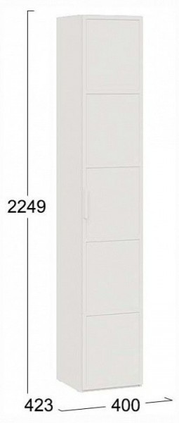 Шкаф для белья Стелла Исп.2 в Южноуральске - yuzhnouralsk.ok-mebel.com | фото 4