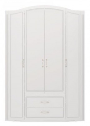 Шкаф для одежды 4-х дв.с ящиками Виктория 2  без зеркал в Южноуральске - yuzhnouralsk.ok-mebel.com | фото