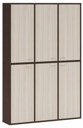 Шкаф книжный Домино СУ(ш3в2)+6ФГ в Южноуральске - yuzhnouralsk.ok-mebel.com | фото