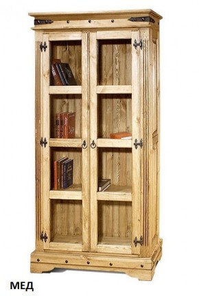Шкаф книжный "Викинг 03" массив в Южноуральске - yuzhnouralsk.ok-mebel.com | фото 4