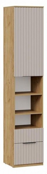 Шкаф комбинированный Хилтон Исп. 2 в Южноуральске - yuzhnouralsk.ok-mebel.com | фото 2