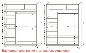 Шкаф-купе 1800 серии SOFT D8+D2+B2+PL4 (2 ящика+F обр.штанга) профиль «Графит» в Южноуральске - yuzhnouralsk.ok-mebel.com | фото 7