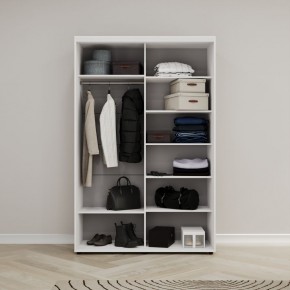 Шкаф-купе Акцент-Квадро Д 1400-600 в Южноуральске - yuzhnouralsk.ok-mebel.com | фото 2