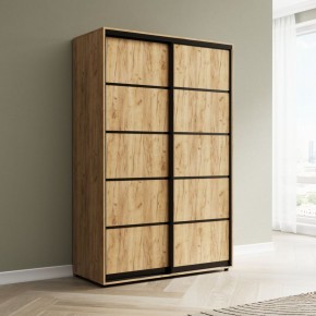 Шкаф-купе Акцент-Квадро Д 1400-600 в Южноуральске - yuzhnouralsk.ok-mebel.com | фото 4