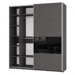 Шкаф-купе Харви ШКК-10 (графит) в Южноуральске - yuzhnouralsk.ok-mebel.com | фото 2