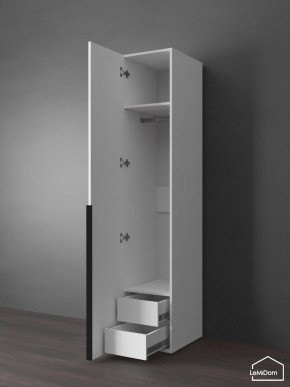 Шкаф Linnea MHR-1-3 2050х400х510 (Белый-М 11.1.2) в Южноуральске - yuzhnouralsk.ok-mebel.com | фото 7