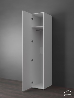 Шкаф Linnea MHR-1PO 2050х400х510 (Белый-М 11.1.1) в Южноуральске - yuzhnouralsk.ok-mebel.com | фото 4
