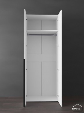 Шкаф Linnea MHR-2 2050х800х510 (Белый-М 11.1.2) в Южноуральске - yuzhnouralsk.ok-mebel.com | фото 4