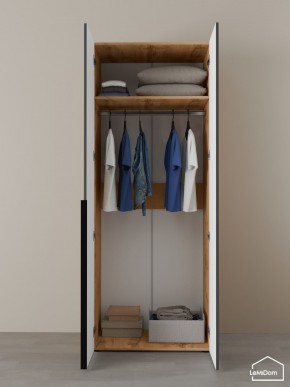 Шкаф Linnea MHR-2 2050х800х510 (ДВ-М 11.1.25) в Южноуральске - yuzhnouralsk.ok-mebel.com | фото 4