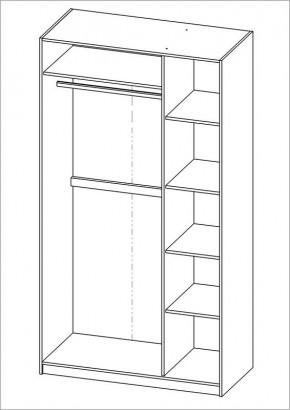 Шкаф ПЕГАС трехдверный, цвет Дуб Сонома в Южноуральске - yuzhnouralsk.ok-mebel.com | фото 1