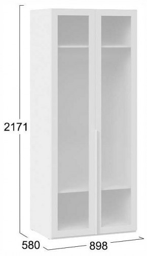 Шкаф платяной Порто СМ-393.07.009 в Южноуральске - yuzhnouralsk.ok-mebel.com | фото 3