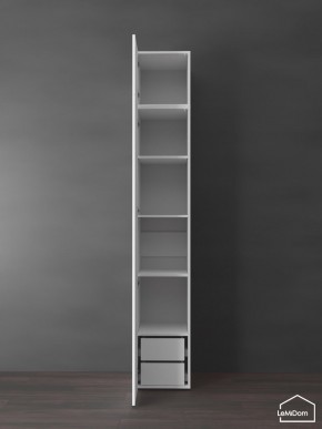 Шкаф с антресолью Linnea MHR-1POA-4 2450х400х510 (Белый-М 11.1.1) в Южноуральске - yuzhnouralsk.ok-mebel.com | фото 6