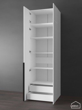 Шкаф с антресолью Linnea MHR-2A-4 2450х800х510 (Белый-М 11.1.2) в Южноуральске - yuzhnouralsk.ok-mebel.com | фото 5