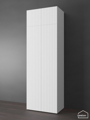 Шкаф с антресолью Linnea MHR-2POA-1 2450х800х510 (Белый-М 11.1.2) в Южноуральске - yuzhnouralsk.ok-mebel.com | фото