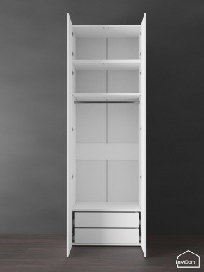Шкаф с антресолью Linnea MHR-2POA-3 2450х800х510 (Белый-М 11.1.2) в Южноуральске - yuzhnouralsk.ok-mebel.com | фото 5