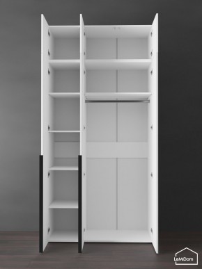 Шкаф с антресолью Linnea MHR-3A-1 2450х1200х510 (Белый-М 11.1.1) в Южноуральске - yuzhnouralsk.ok-mebel.com | фото 5