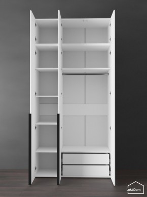 Шкаф с антресолью Linnea MHR-3A-2 2450х1200х510 (Белый-М 11.1.1) в Южноуральске - yuzhnouralsk.ok-mebel.com | фото 6