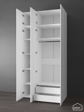 Шкаф с антресолью Linnea MHR-3POA-2 2450х1200х510 (Белый-М 11.1.2) в Южноуральске - yuzhnouralsk.ok-mebel.com | фото 5