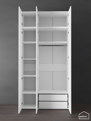 Шкаф с антресолью Linnea MHR-3POA-2 2450х1200х510 (Белый-М 11.1.2) в Южноуральске - yuzhnouralsk.ok-mebel.com | фото 6