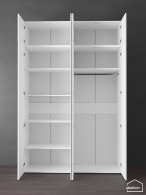 Шкаф с антресолью Linnea MHR-4POA-1 2450х1600х510 (Белый-М 11.1.2) в Южноуральске - yuzhnouralsk.ok-mebel.com | фото 4