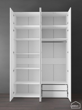 Шкаф с антресолью Linnea MHR-4POA-2 2450х1600х510 (Белый-М 11.1.1) в Южноуральске - yuzhnouralsk.ok-mebel.com | фото 5