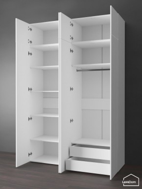 Шкаф с антресолью Linnea MHR-4POA-2 2450х1600х510 (Белый-М 11.1.2) в Южноуральске - yuzhnouralsk.ok-mebel.com | фото 6