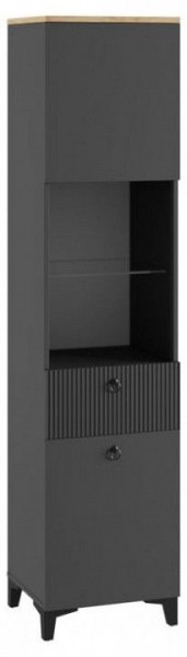 Шкаф-витрина Ника в Южноуральске - yuzhnouralsk.ok-mebel.com | фото