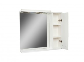Шкаф-зеркало Cube 75 Эл. Правый Домино (DC5009HZ) в Южноуральске - yuzhnouralsk.ok-mebel.com | фото 2