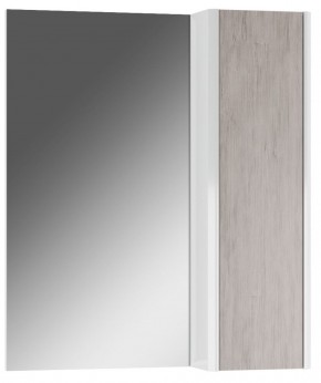 Шкаф-зеркало Uno 60 Дуб серый левый/правый Домино (DU1503HZ) в Южноуральске - yuzhnouralsk.ok-mebel.com | фото