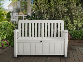 Скамья Patio Bench белый в Южноуральске - yuzhnouralsk.ok-mebel.com | фото 2