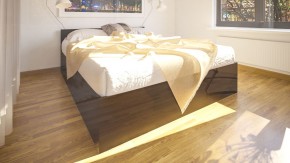 Стандарт Кровать 1600, цвет венге, ШхГхВ 163,5х203,5х70 см., сп.м. 1600х2000 мм., без матраса, основание есть в Южноуральске - yuzhnouralsk.ok-mebel.com | фото 6
