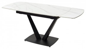 Стол ALATRI 120 MATT WHITE MARBLE SOLID CERAMIC / BLACK, ®DISAUR в Южноуральске - yuzhnouralsk.ok-mebel.com | фото 10