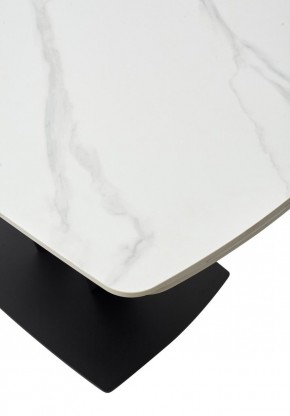 Стол ALATRI 120 MATT WHITE MARBLE SOLID CERAMIC / BLACK, ®DISAUR в Южноуральске - yuzhnouralsk.ok-mebel.com | фото 11