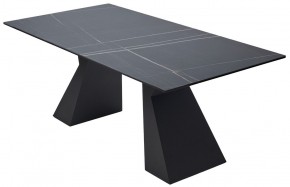 Стол БОГАРТ 200 TITANIUM BLACK PULIDO, керамика / Черный М-City в Южноуральске - yuzhnouralsk.ok-mebel.com | фото 5