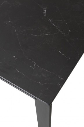 Стол CORNER 120 MATT BLACK MARBLE SOLID CERAMIC / BLACK, ®DISAUR в Южноуральске - yuzhnouralsk.ok-mebel.com | фото 5